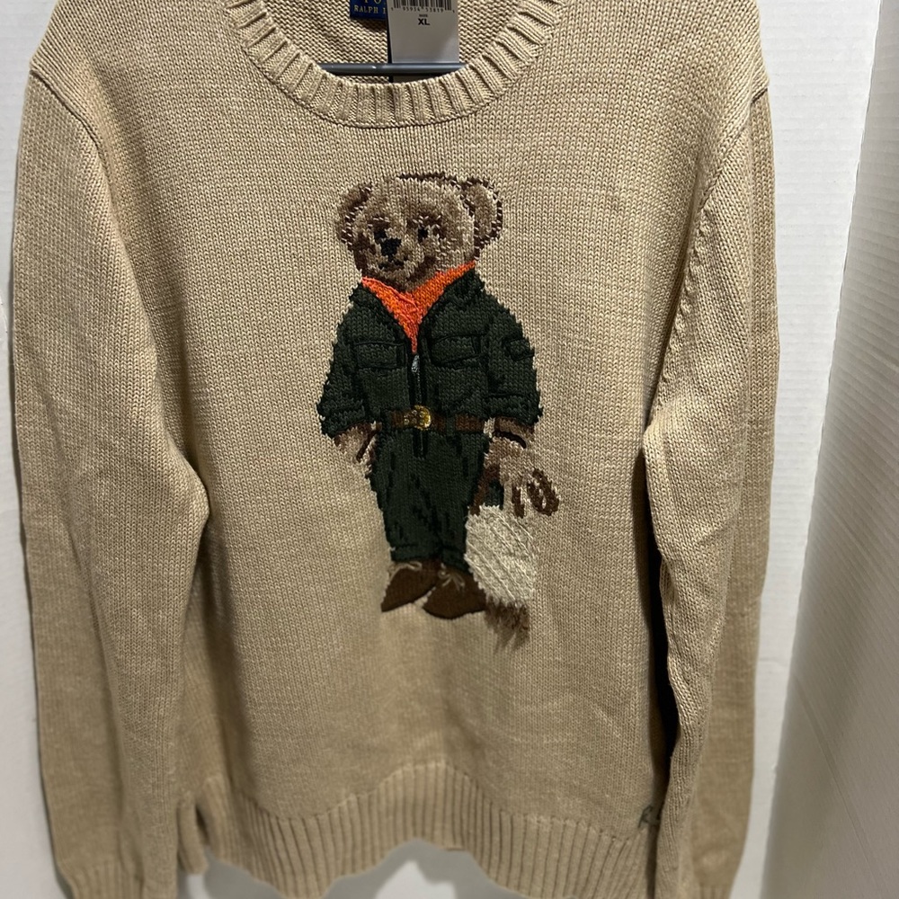 Polo Ralph Lauren teddy bear sweater